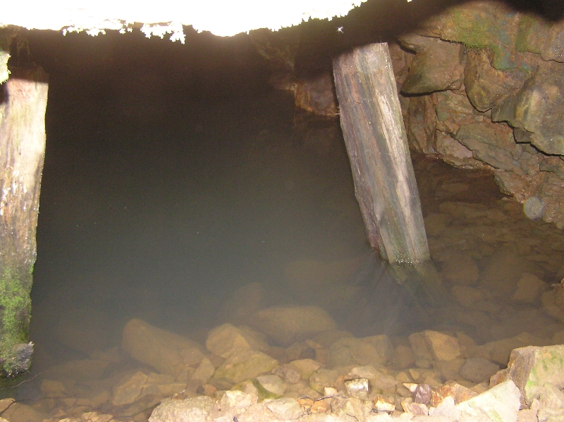 Anchor Mountain Mine tunnel